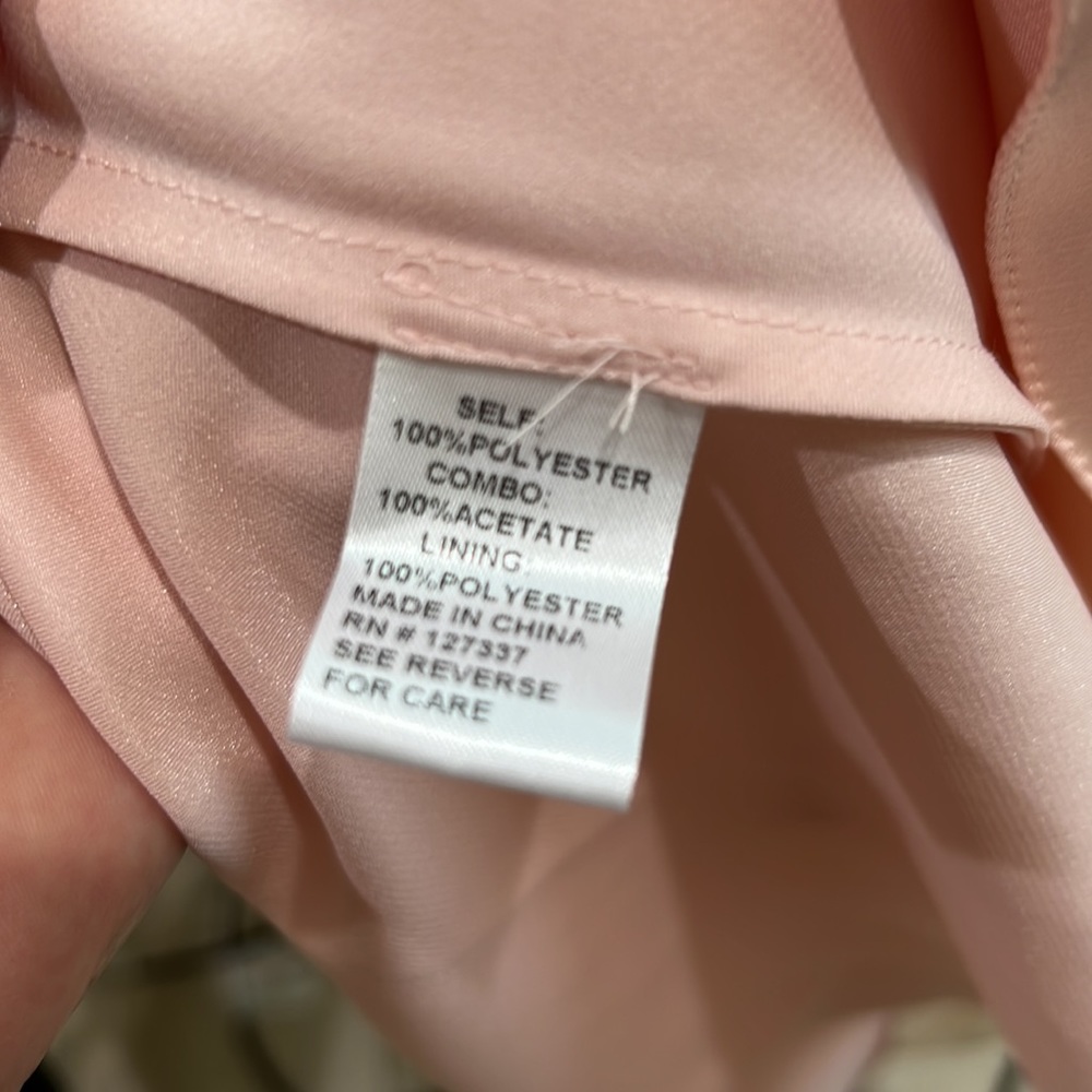 MIGNON strapless or with strap Powder pink long evening gown - Picture 15 of 17